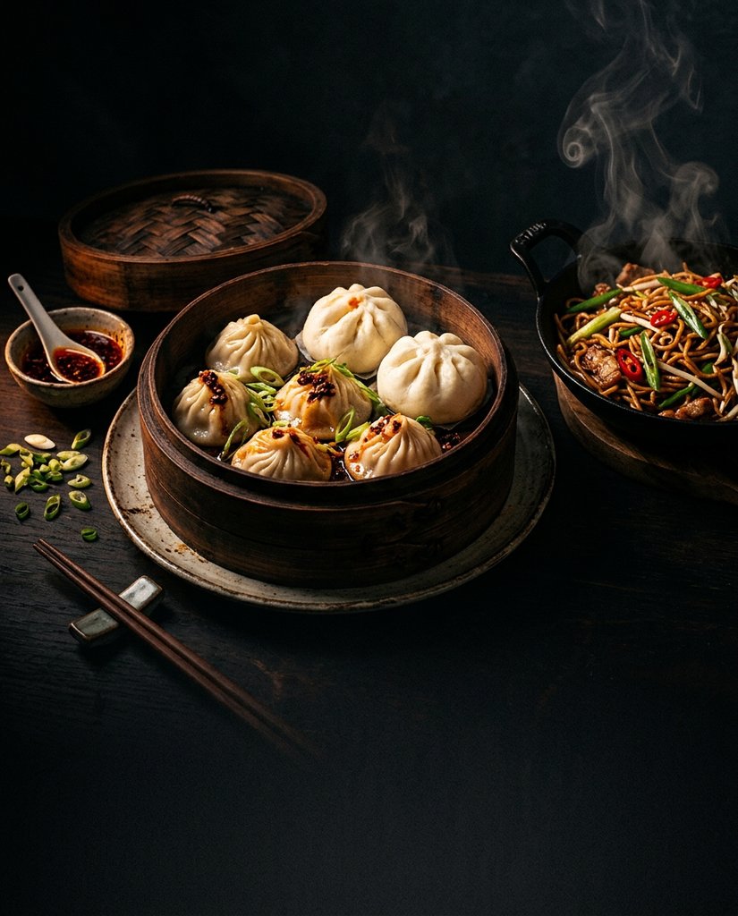 Chinese and dim sum food photography