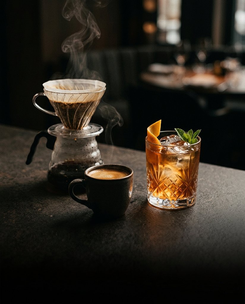 Coffee and drinks photography