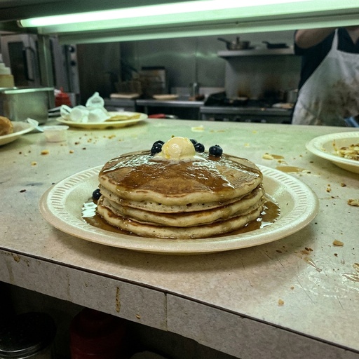 stack of pancakes Brunch & Breakfast, before