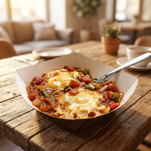 shakshuka Brunch & Breakfast, retouched after