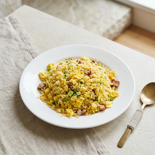 egg fried rice Chinese & Dim Sum, retouched after