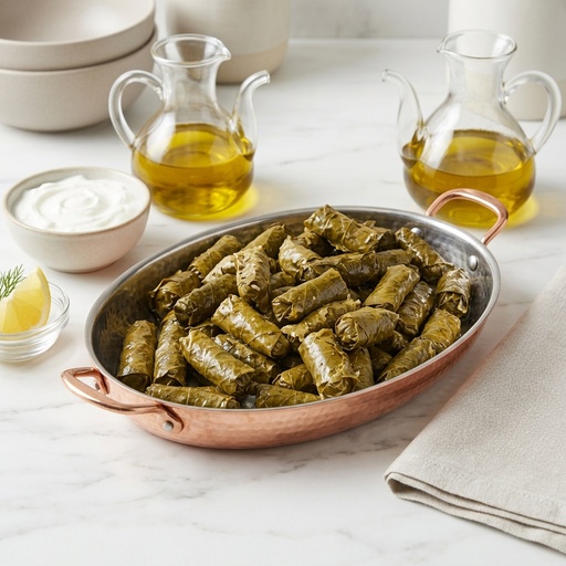 dolmades Greek & Mediterranean, retouched after