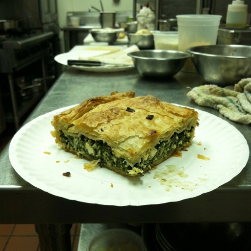 spanakopita Greek & Mediterranean, before