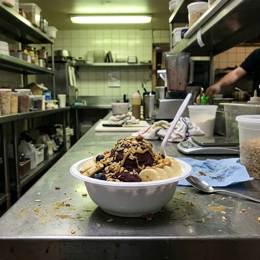 acai bowl Vegan & Plant-based, before