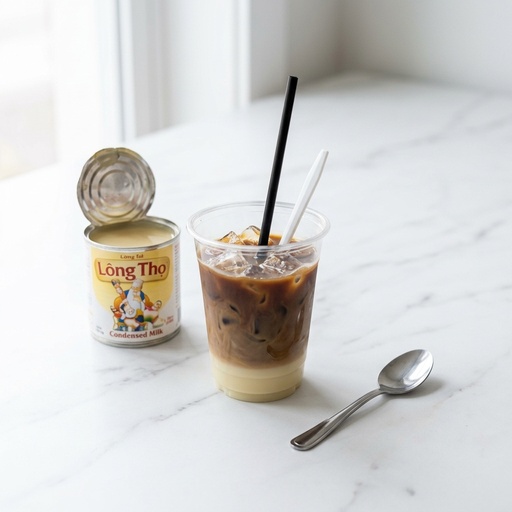 vietnamese iced coffee Vietnamese, retouched after
