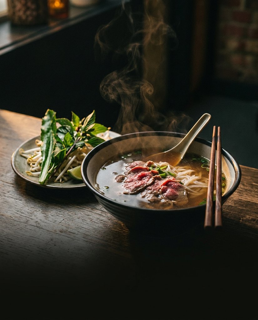 Vietnamese food photography